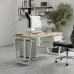 Стол компьютерный Kobor KTB-80/80 white/natural Стол компьютерный Kobor KTB-80/80 white/natural