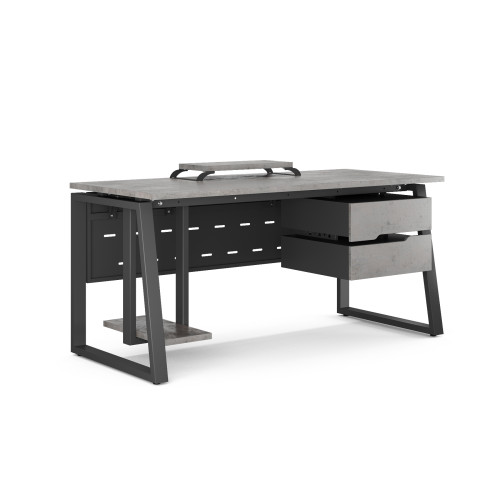 Стол компьютерный Kobor KTS1-80/60 black/chicago Стол компьютерный Kobor KTS1-80/60 black/chicago