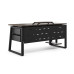 Стол компьютерный Kobor KTS1-80/60 black/charlston