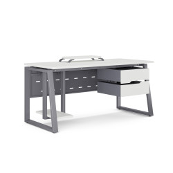 Стол компьютерный Kobor KTS1-100/80 graphite/premium Стол компьютерный Kobor KTS1-100/80 graphite/premium