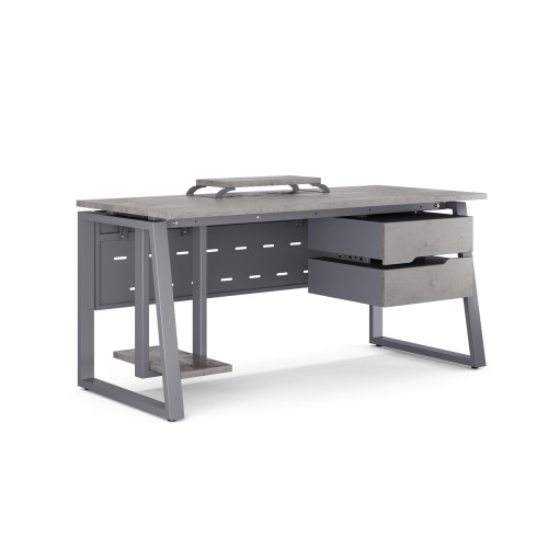 Стол компьютерный Kobor KTS1-120/70 graphite/chicago
