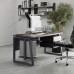 Стол компьютерный Kobor KTS1-100/80 graphite/chicago Стол компьютерный Kobor KTS1-100/80 graphite/chicago