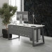 Стол компьютерный Kobor KTS1-160/70 aluminum/premium Стол компьютерный Kobor KTS1-160/70 aluminum/premium