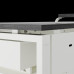 Стол компьютерный Kobor KTS1-80/80 white/wood