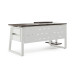 Стол компьютерный Kobor KTS1-180/70 white/charlston Стол компьютерный Kobor KTS1-180/70 white/charlston