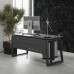 Стол компьютерный Kobor KTS2-160/60 black/chicago Стол компьютерный Kobor KTS2-160/60 black/chicago