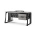 Стол компьютерный Kobor KTS2-100/80 black/chicago