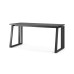 Стол компьютерный Kobor KTS2-160/70 black/wood Стол компьютерный Kobor KTS2-160/70 black/wood