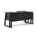 Стол компьютерный Kobor KTS2-160/80 black/wood