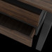 Стол компьютерный Kobor KTS2-120/60 black/charlston