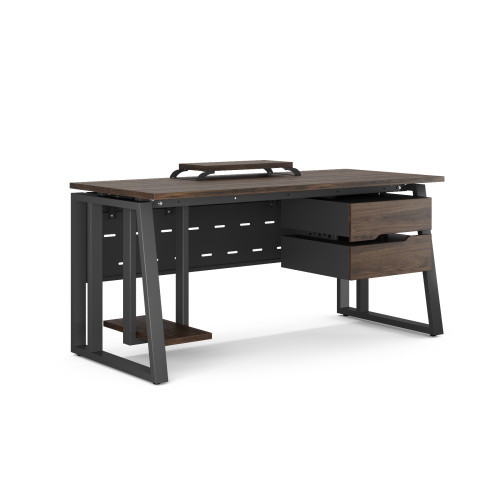 Стол компьютерный Kobor KTS2-140/80 black/charlston