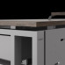 Стол компьютерный Kobor KTS2-160/80 aluminum/charlston Стол компьютерный Kobor KTS2-160/80 aluminum/charlston