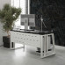 Стол компьютерный Kobor KTS2-160/60 white/wood
