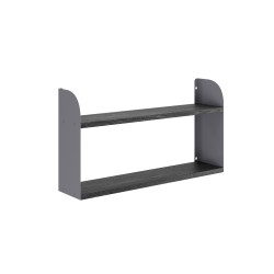 Полка Kobor S1-80/20 graphite/wood Полка Kobor S1-80/20 graphite/wood