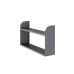 Полка Kobor S1-120/20 graphite/wood Полка Kobor S1-120/20 graphite/wood