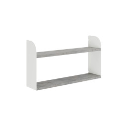 Полка Kobor S1-80/20 white/chicago Полка Kobor S1-80/20 white/chicago
