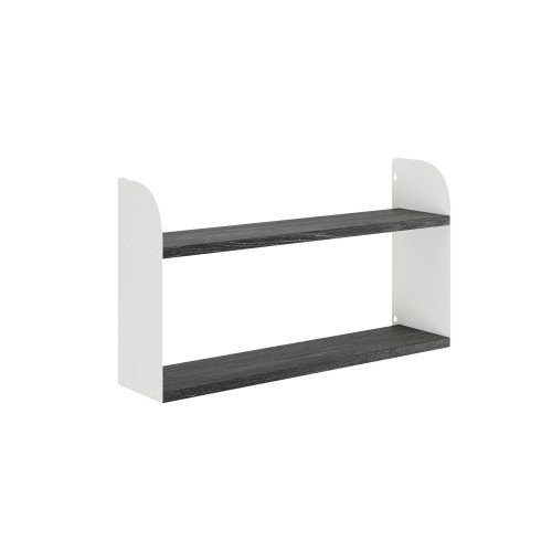 Полка Kobor S1-80/20  white/wood