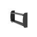 Полка Kobor S2-80/20 black/wood