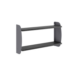 Полка Kobor S2-100/20 graphite/wood Полка Kobor S2-100/20 graphite/wood