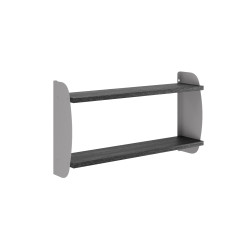 Полка Kobor S2-100/20 aluminum/wood Полка Kobor S2-100/20 aluminum/wood