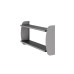 Полка Kobor S2-100/20 aluminum/wood
