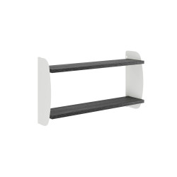 Полка Kobor S2-80/20 white/wood Полка Kobor S2-80/20 white/wood