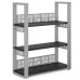 Стеллаж открытый Kobor SО3-100/36 aluminum/wood Стеллаж открытый Kobor SО3-100/36 aluminum/wood