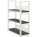 Стеллаж открытый Kobor SО3-60/36 white/wood