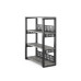 Стеллаж открытый Kobor ST3-100/36 black/chicago Стеллаж открытый Kobor ST3-100/36 black/chicago