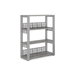 Стеллаж открытый Kobor ST3-100/36 aluminum/chicago Стеллаж открытый Kobor ST3-100/36 aluminum/chicago