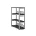 Стеллаж открытый Kobor ST3-100/36 aluminum/wood Стеллаж открытый Kobor ST3-100/36 aluminum/wood