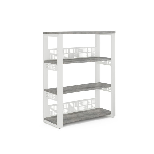 Стеллаж открытый Kobor ST3-100/36 white/chicago