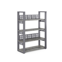 Стеллаж открытый Kobor SO4-60/36 graphite/chicago