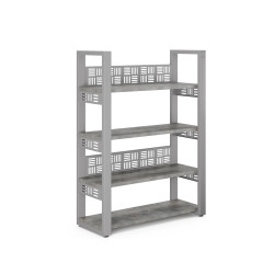 Стеллаж открытый Kobor SO4-120/36 aluminum/chicago