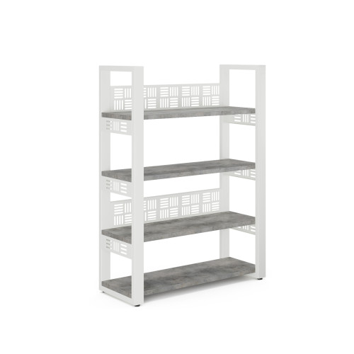 Стеллаж открытый Kobor SO4-60/36 white/chicago Стеллаж открытый Kobor SO4-60/36 white/chicago