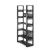 Стеллаж открытый Kobor SO6-80/36 black/wood