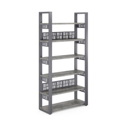 Стеллаж открытый Kobor SO6-60/36 graphite/chicago Стеллаж открытый Kobor SO6-60/36 graphite/chicago