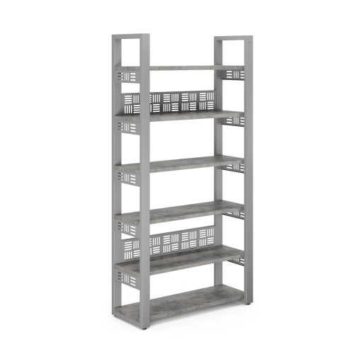 Стеллаж открытый Kobor SO6-100/36 aluminum/chicago Стеллаж открытый Kobor SO6-100/36 aluminum/chicago