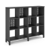 Стеллажная система SQ-3Х4 black/wood Стеллажная система SQ-3Х4 black/wood