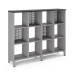 Стеллажная система SQ-3Х4 aluminum/wood Стеллажная система SQ-3Х4 aluminum/wood