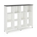 Стеллажная система SQ-3Х4 white/wood