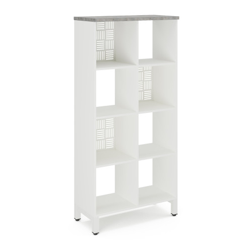 Стеллажная система SQ-4X2 white/chicago Стеллажная система SQ-4X2 white/chicago