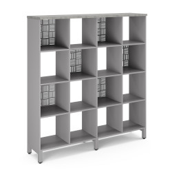 Стеллажная система SQ-4X4 aluminum/chicago