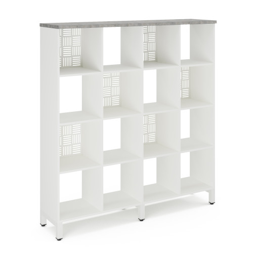 Стеллажная система SQ-4X4 white/chicago Стеллажная система SQ-4X4 white/chicago
