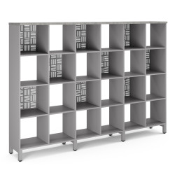 Стеллажная система SQ-4X6 aluminum/chicago