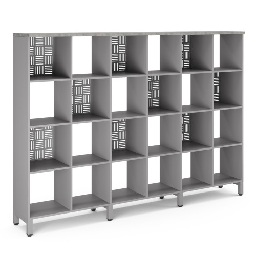 Стеллажная система SQ-4X6 aluminum/chicago Стеллажная система SQ-4X6 aluminum/chicago