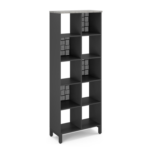 Стеллажная система SQ-5X2 black/chicago Стеллажная система SQ-5X2 black/chicago