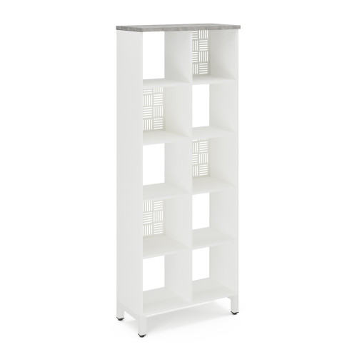 Стеллажная система SQ-5X2 white/chicago Стеллажная система SQ-5X2 white/chicago
