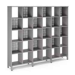 Стеллажная система SQ-5X6 aluminum/chicago