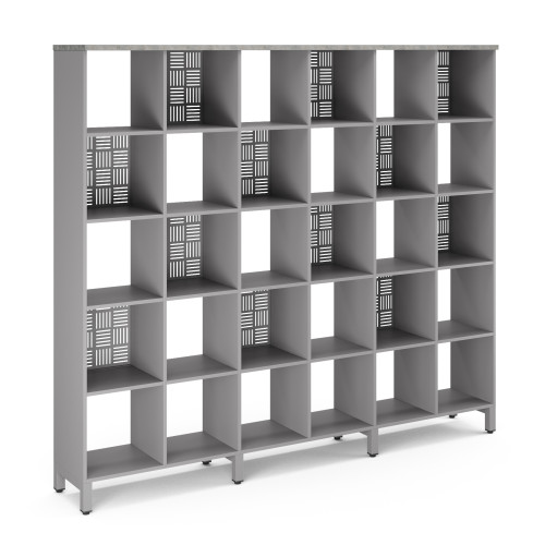 Стеллажная система SQ-5X6 aluminum/chicago